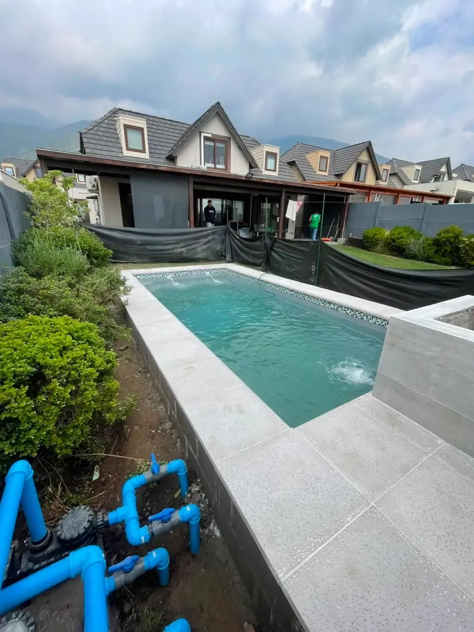 Piscina instalada y terminada por Piscinas HH